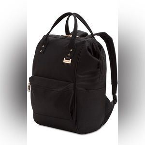 SwissGear 3576 Artz Vintage Laptop Backpack (Large, Black)